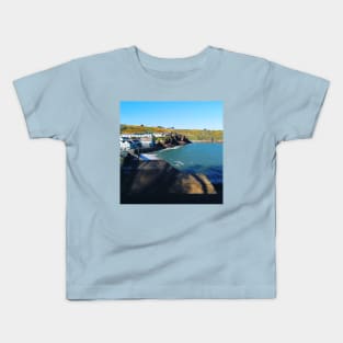 Sea side landscape Kids T-Shirt